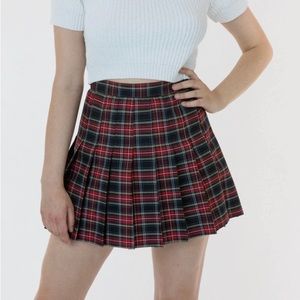 Los Angeles Apparel | Plaid Tennis Skirt